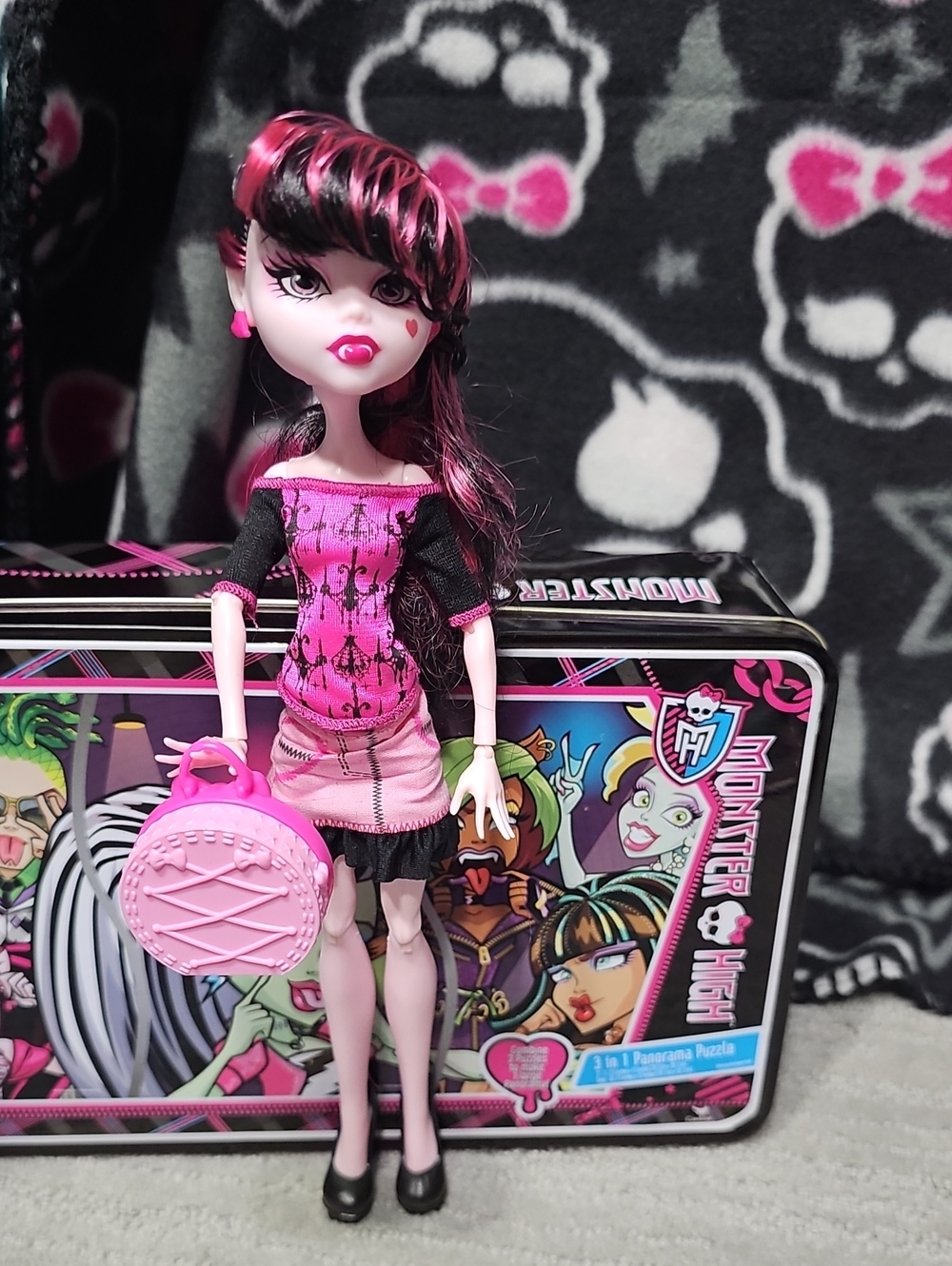 Monster High G1 (OOB) Scaris City Of Frights Draculaura Doll 2008 Trademark VTG